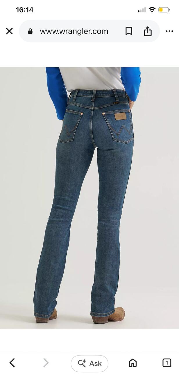 Laney Wilson x Wrangler Women's Boothugger Jeans Size 29x30